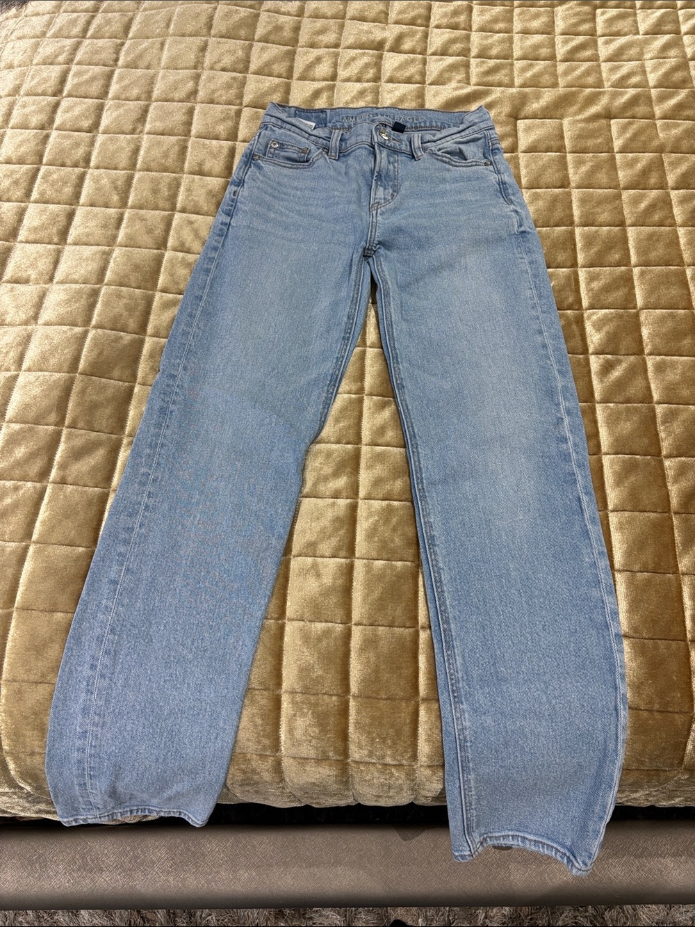 American Eagle Outfitters Light Blue Boyfriend Jeans